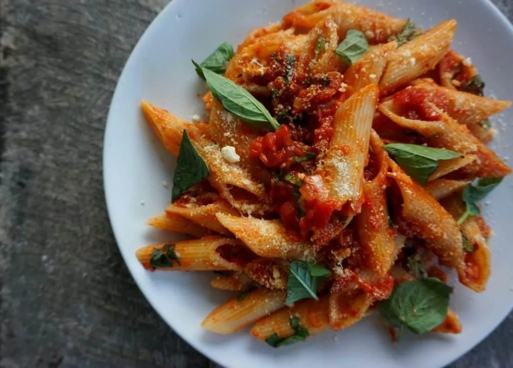 Coronavirus pasta recipe