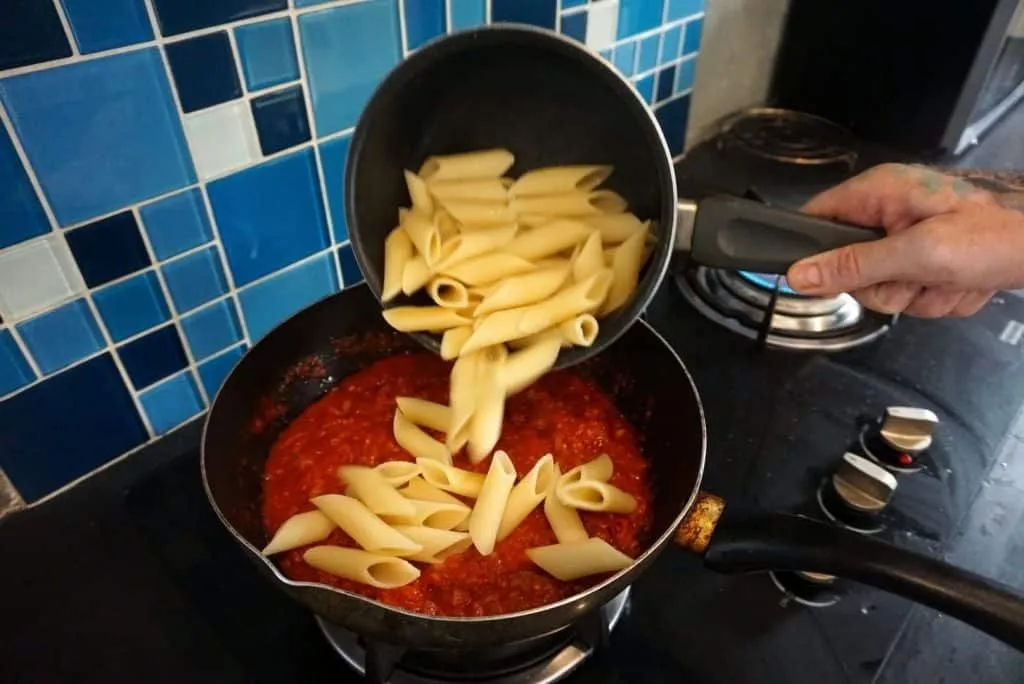Coronavirus pasta recipe