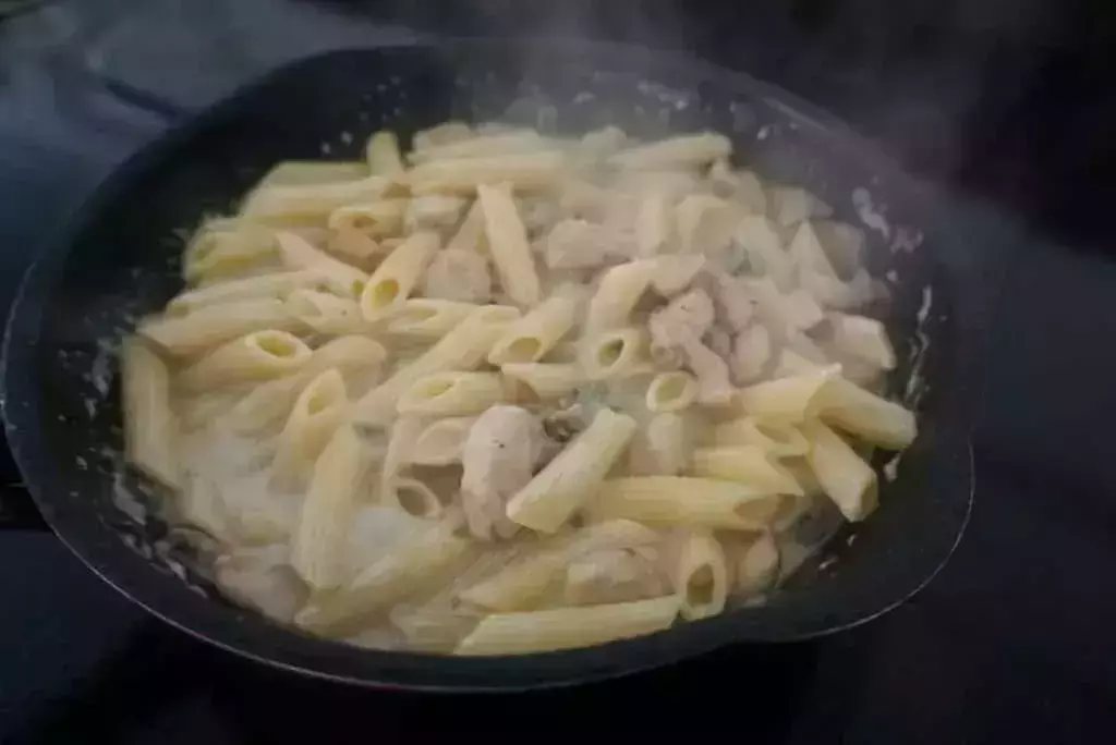 creamy chicken and mushroom