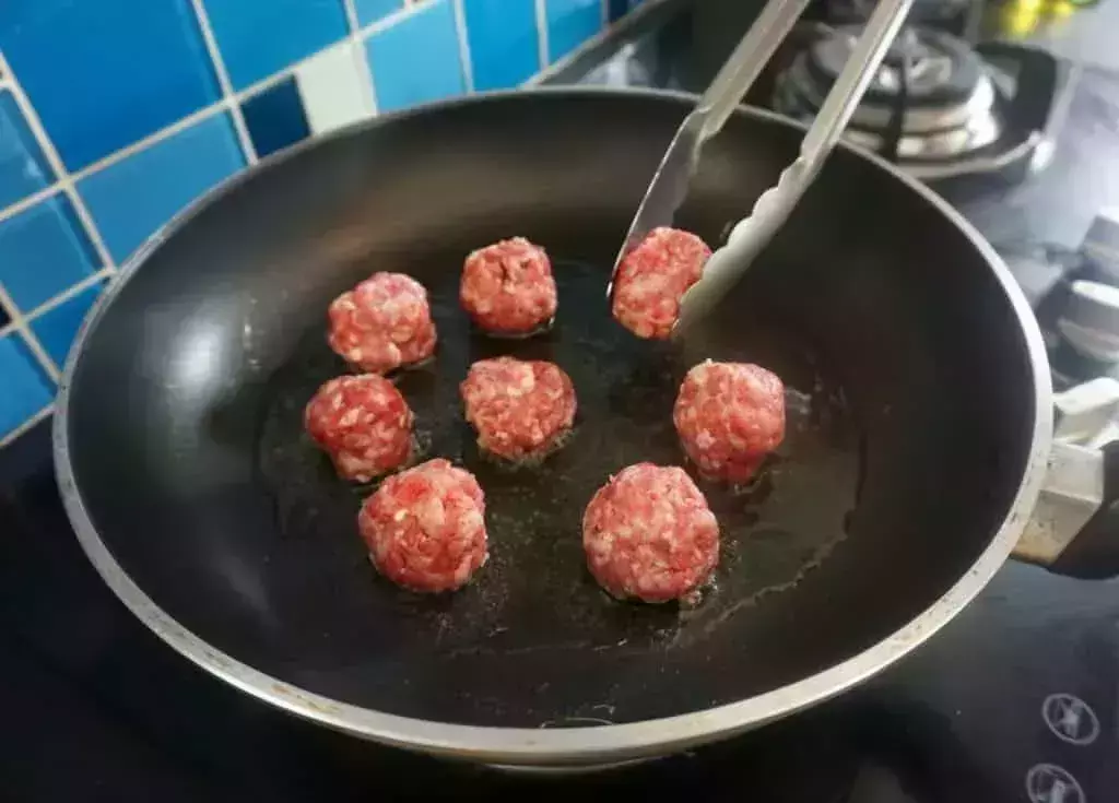 Greek Style stuffed Meatballs