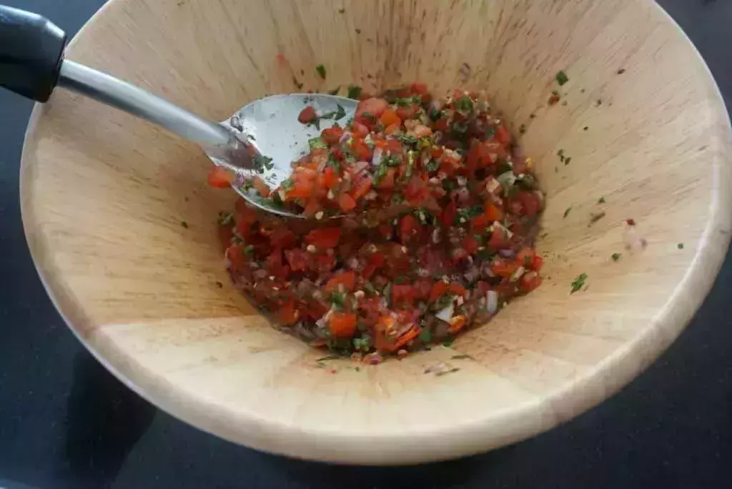 Homemade Tomato Salsa