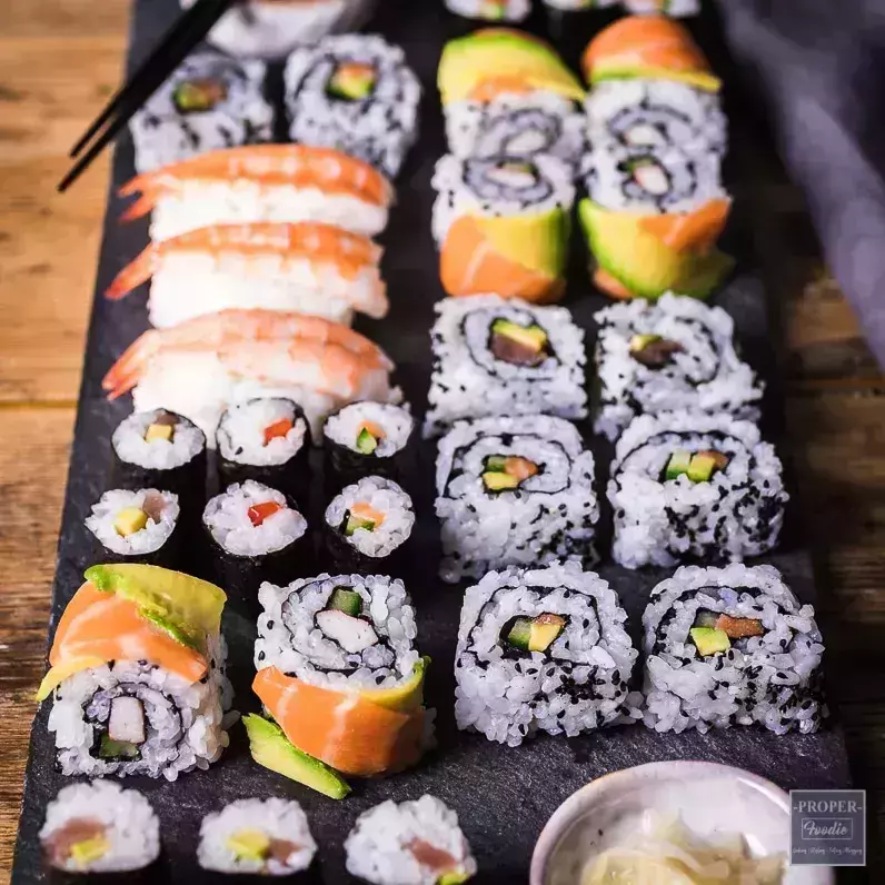 Japanese Sushi Dishes