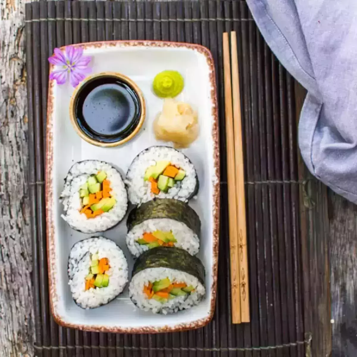 Japanese Sushi Dishes