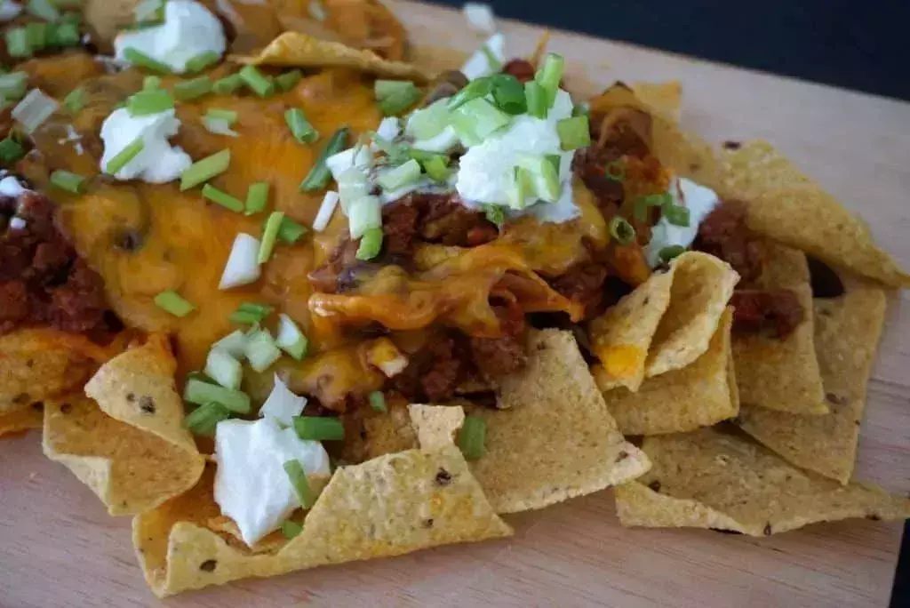 Cheat Loaded Beef Nachos
