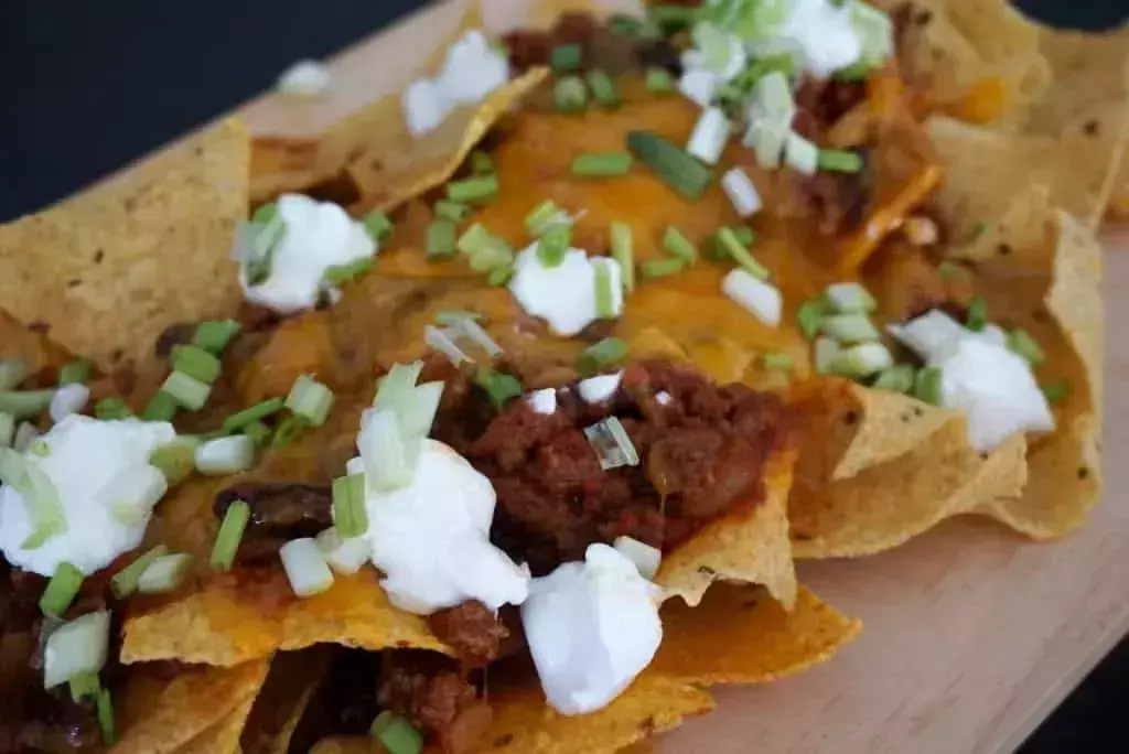 Cheat Loaded Beef Nachos