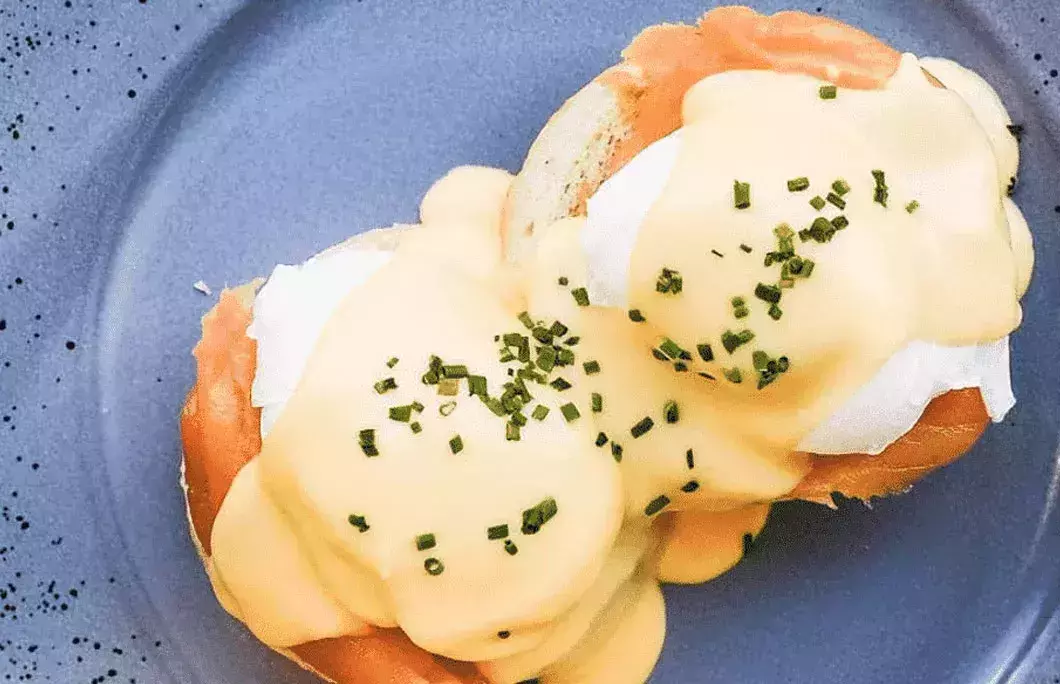 12. Smoked Salmon Poached Eggs- 39 Steps Coffee Haus (Soho)