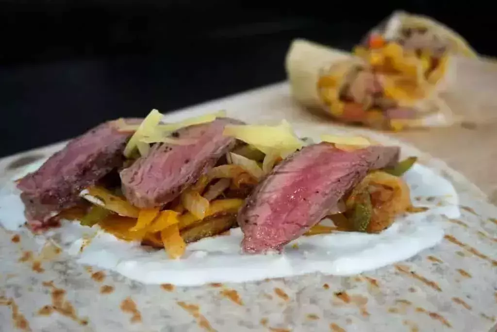 Medium Rare Beef Tacos