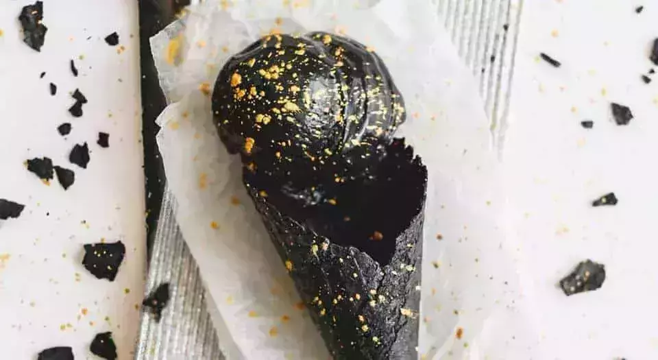 Charcoal Ice Cream