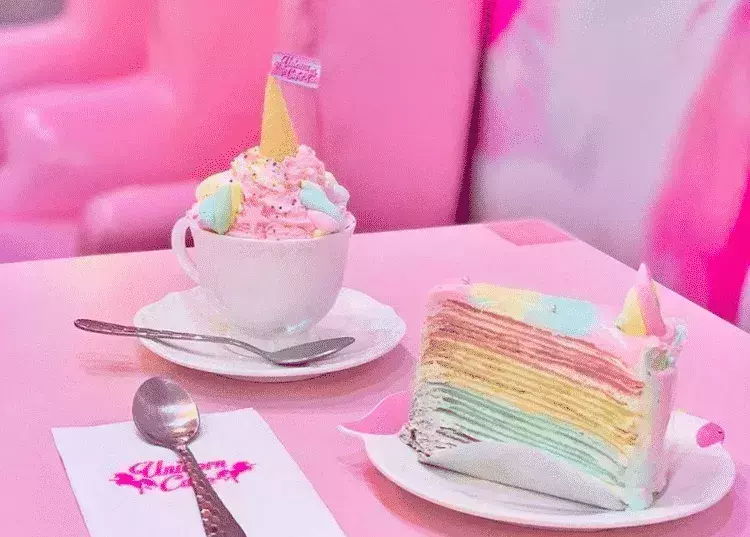 unicorn cafe cute cafe asia
