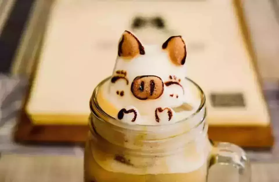 Coffee On The Table Cute Cafe
