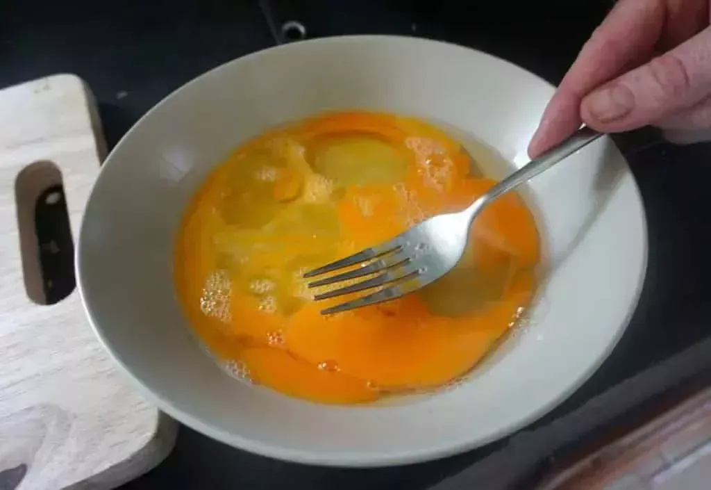 Open Smoked Salmon Omelette