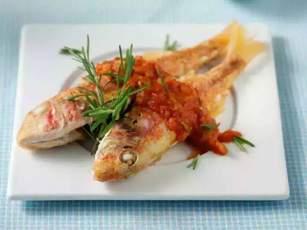Panfried Sea Bass salsa
