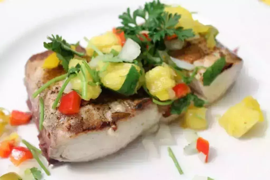 Panfried Sea Bass