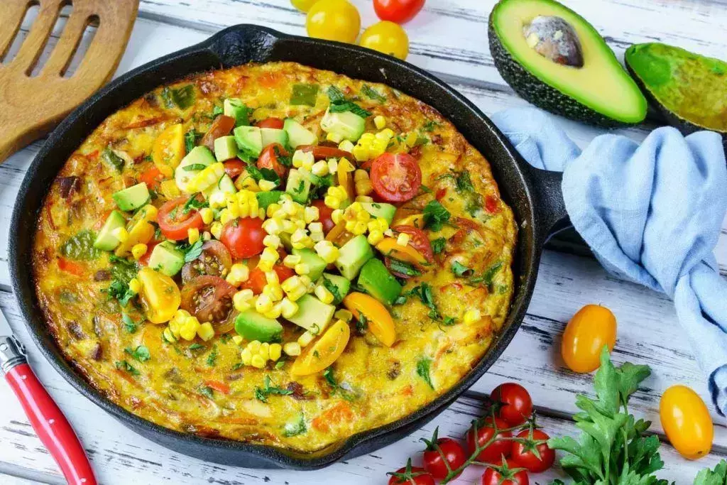 Salmon And Potato Frittata
