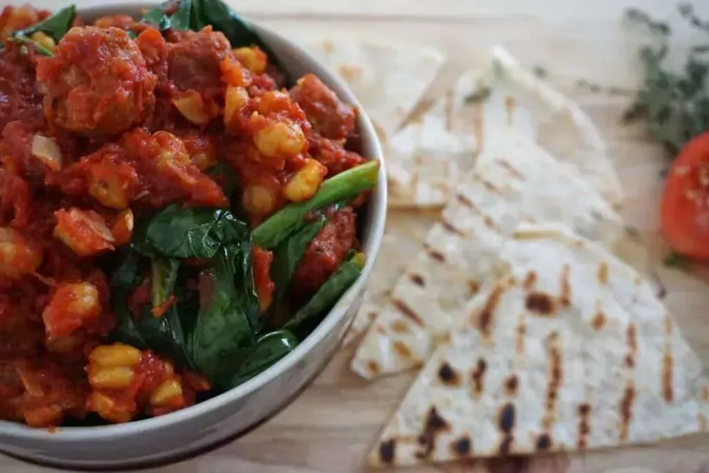 Sausage And Chickpea Stew recipe