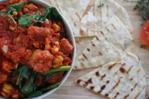 Spicy Sausage & Chickpea Stew
