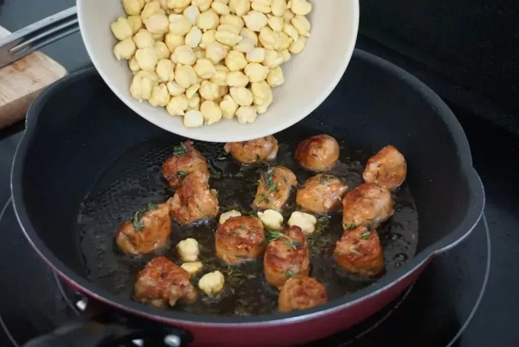 Sausage And Chickpea Stew tomatoes