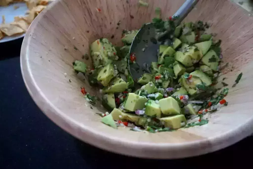 simple perfect guacamole