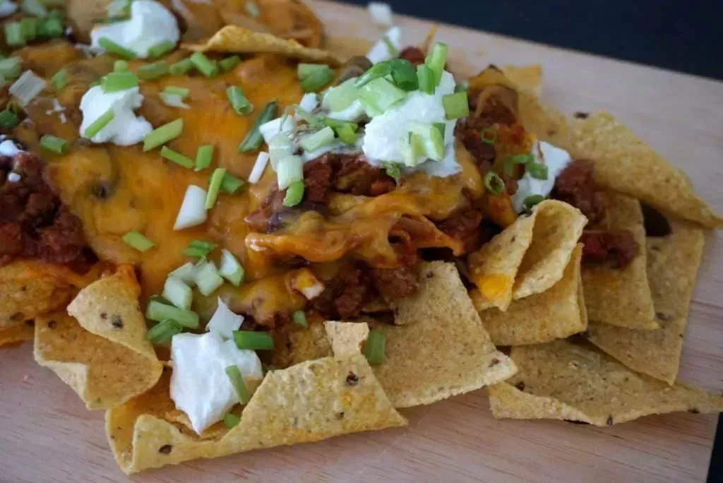 Cheat Loaded Beef Nachos