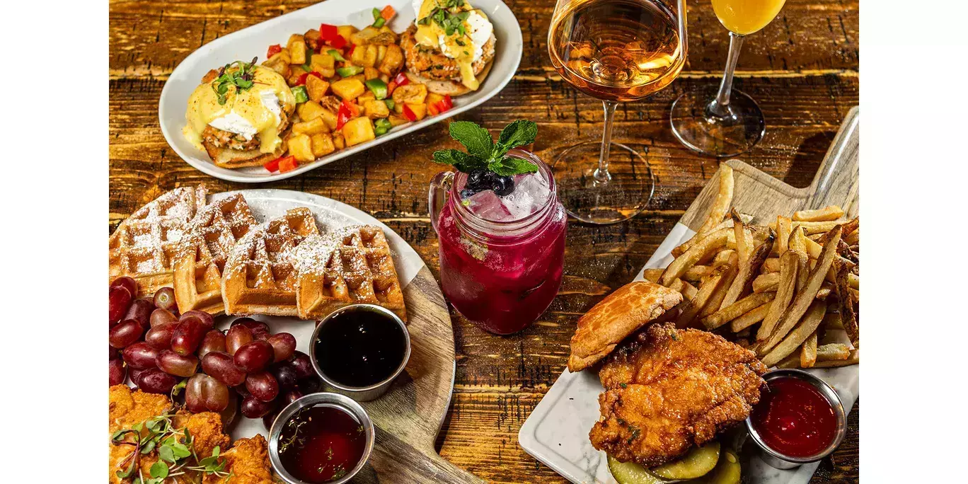 10. Chicken & Waffle Sandwich at Spot
