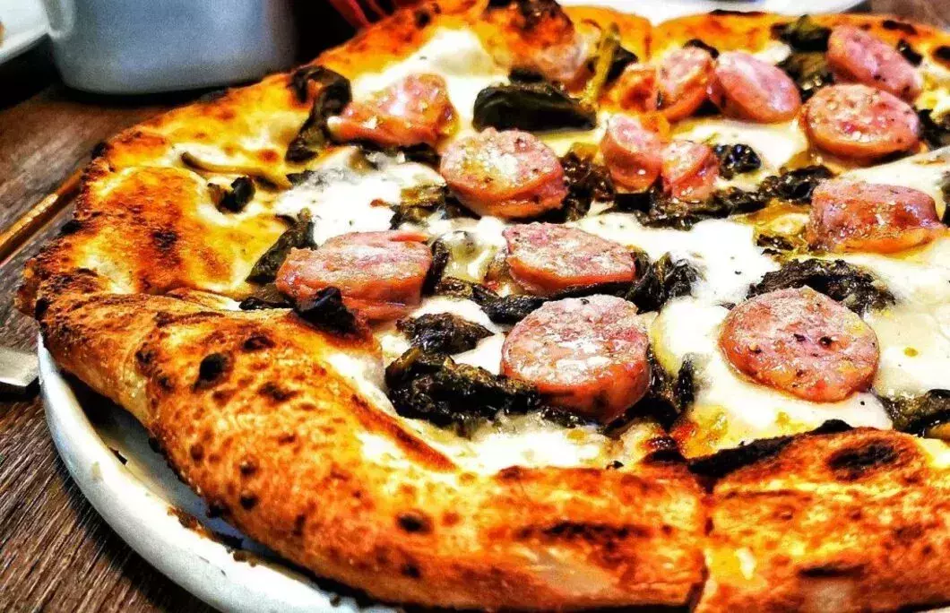 18. Pizza at BANCO Pizza