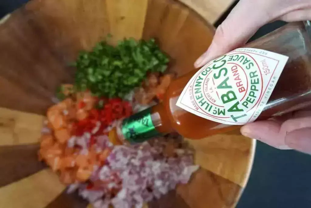 Tangy Salmon Ceviche