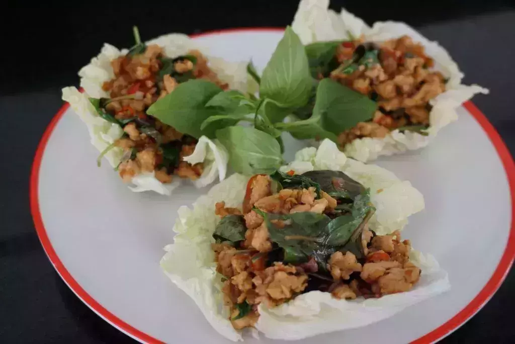 Thai Minced Chicken Salad