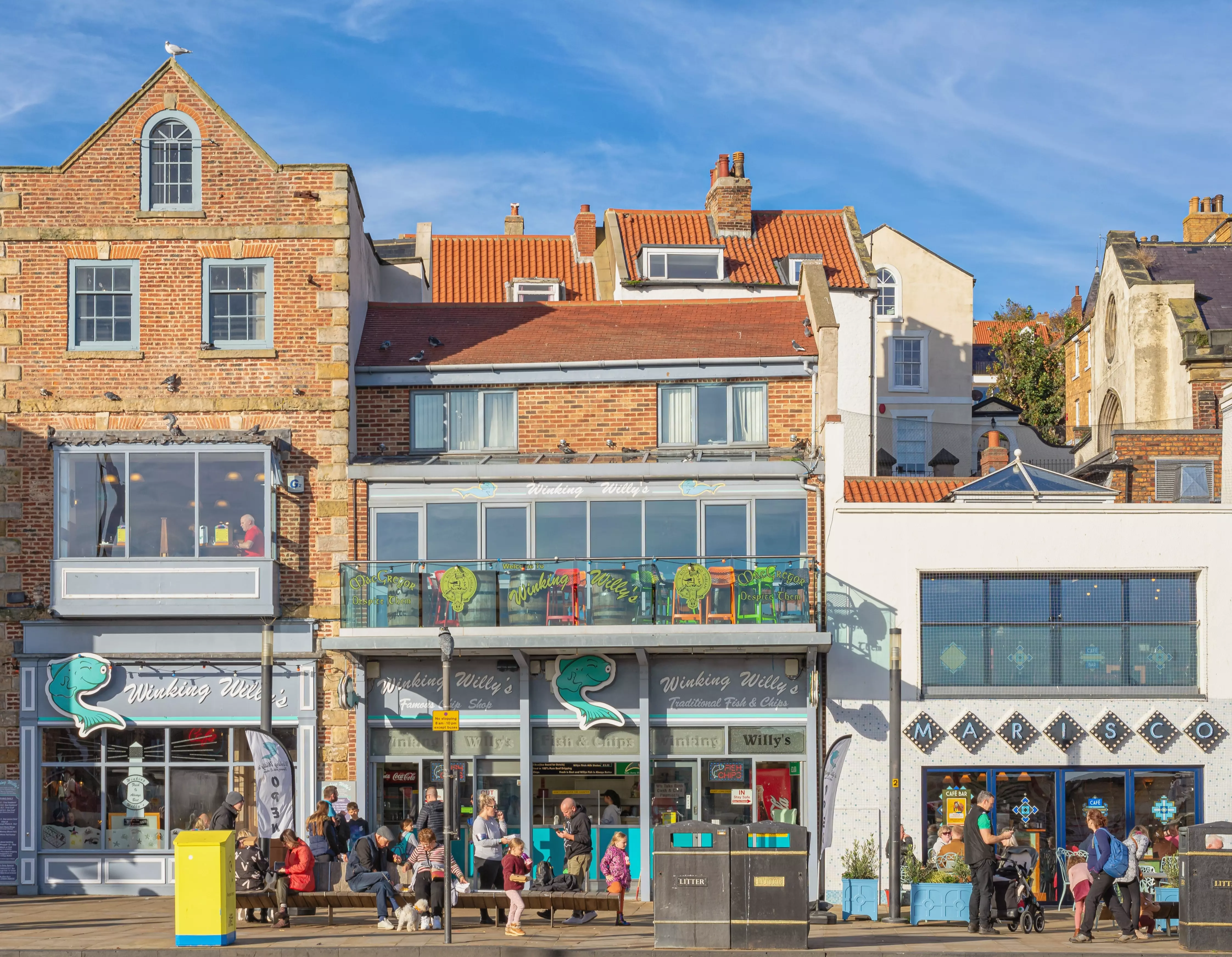Scarborough has the most fish and chip shops of any town in the UK, with a staggering 93.