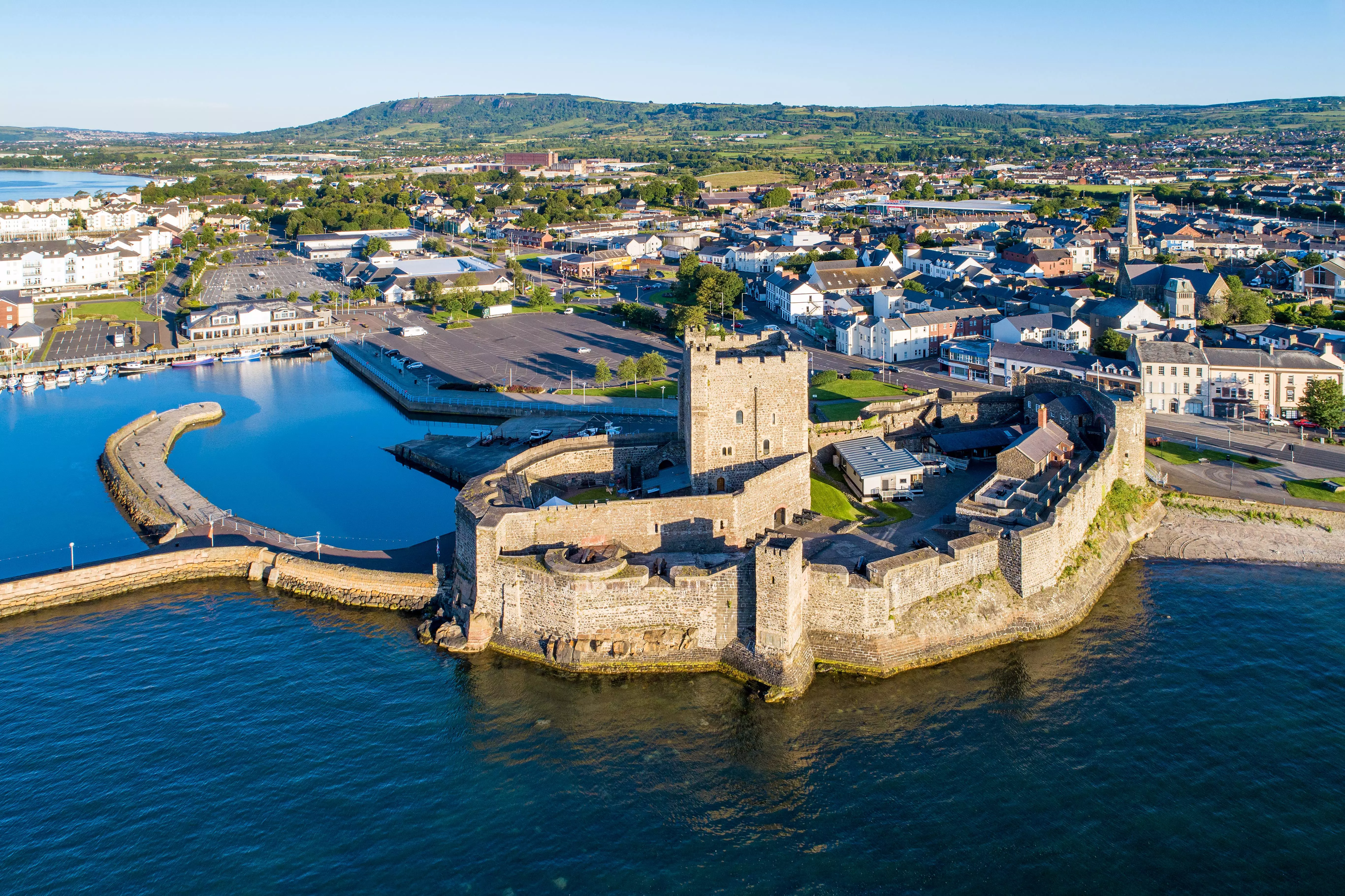 Carrickfergus is a perfect place for fish and chips.