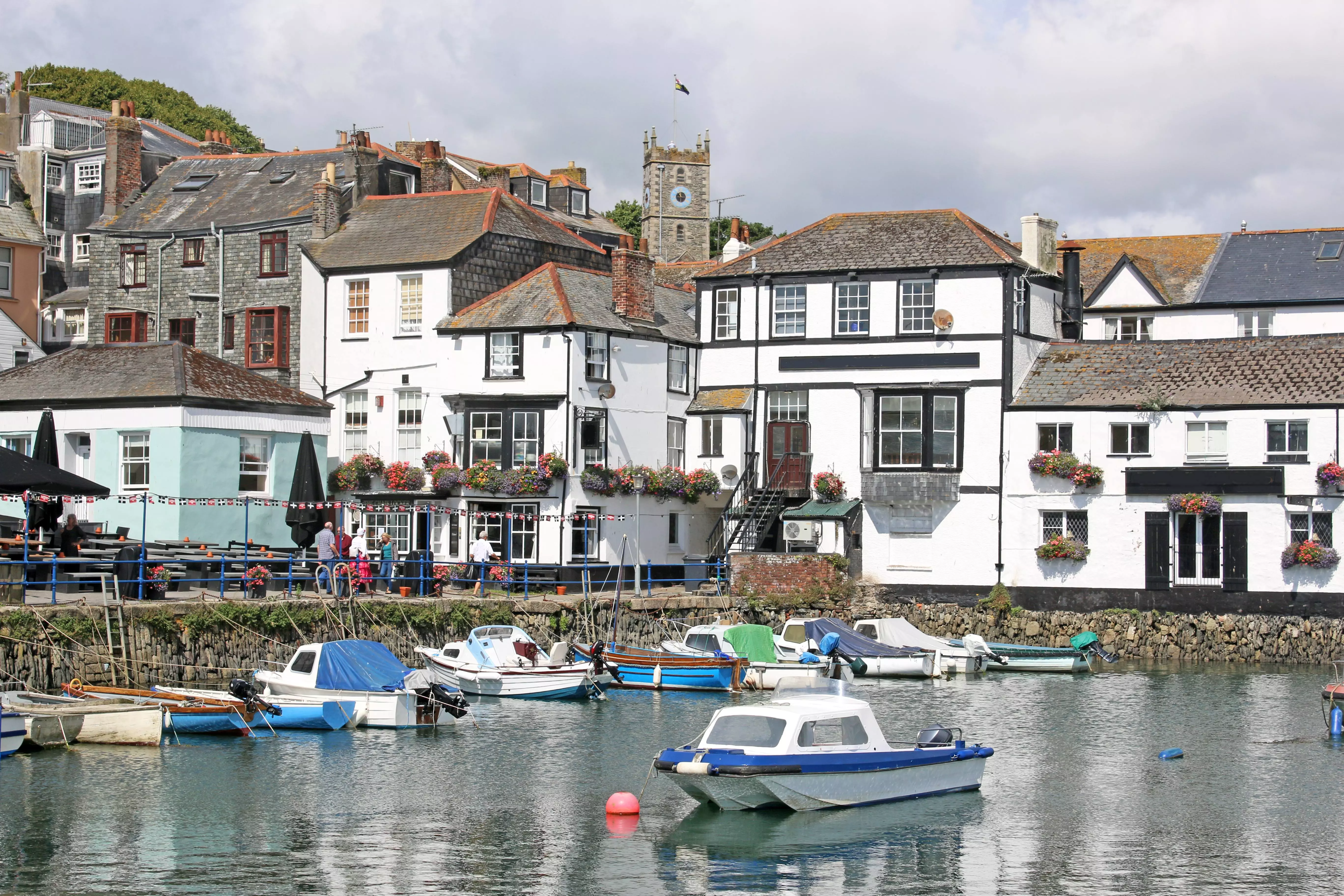Fish and chips on the Cornish coast is the ultimate way to enjoy this meal on a summer's evening.
