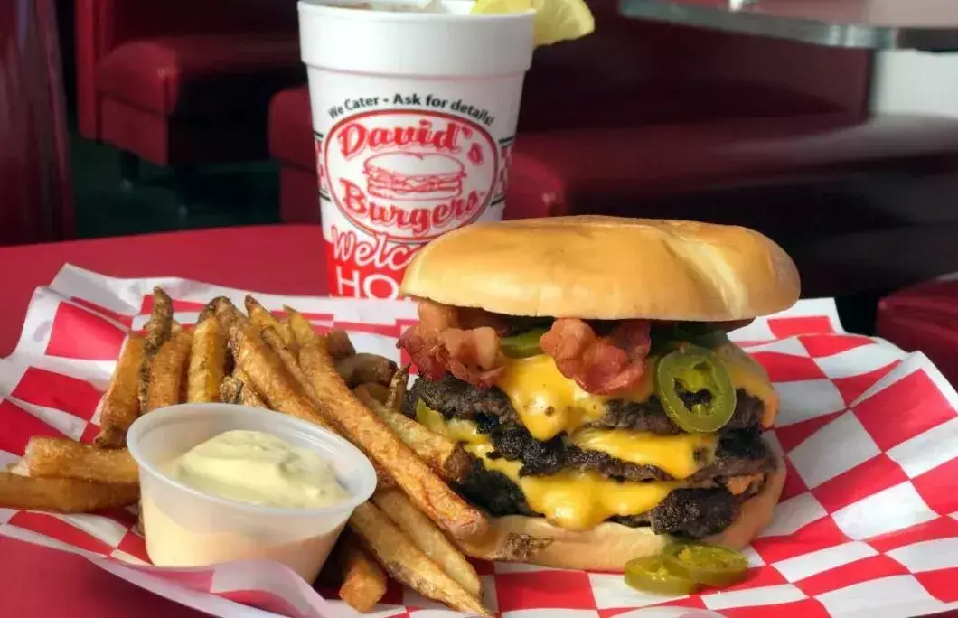 6. David’s Burgers