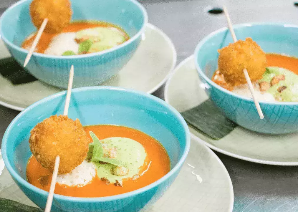 Vegan Lucky Leek Food
