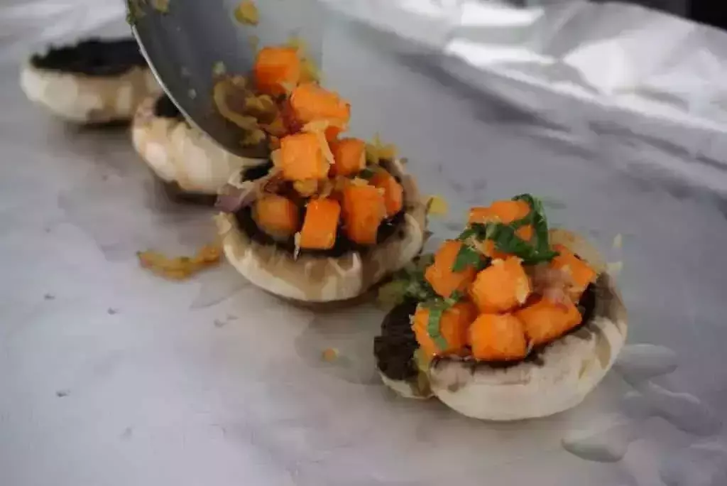 Veggie Stuffed Mushrooms