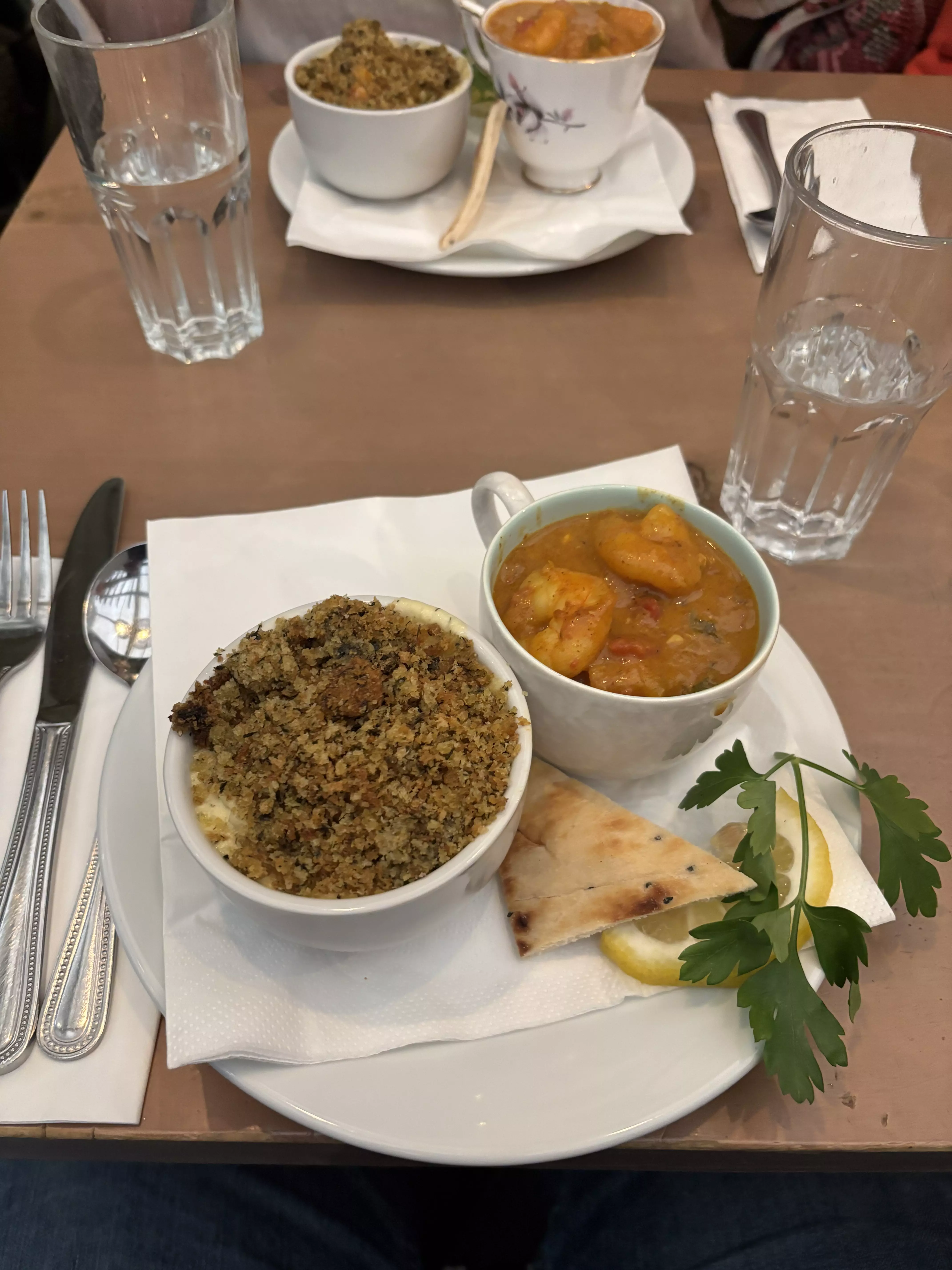 Seafood delight at The Moorings