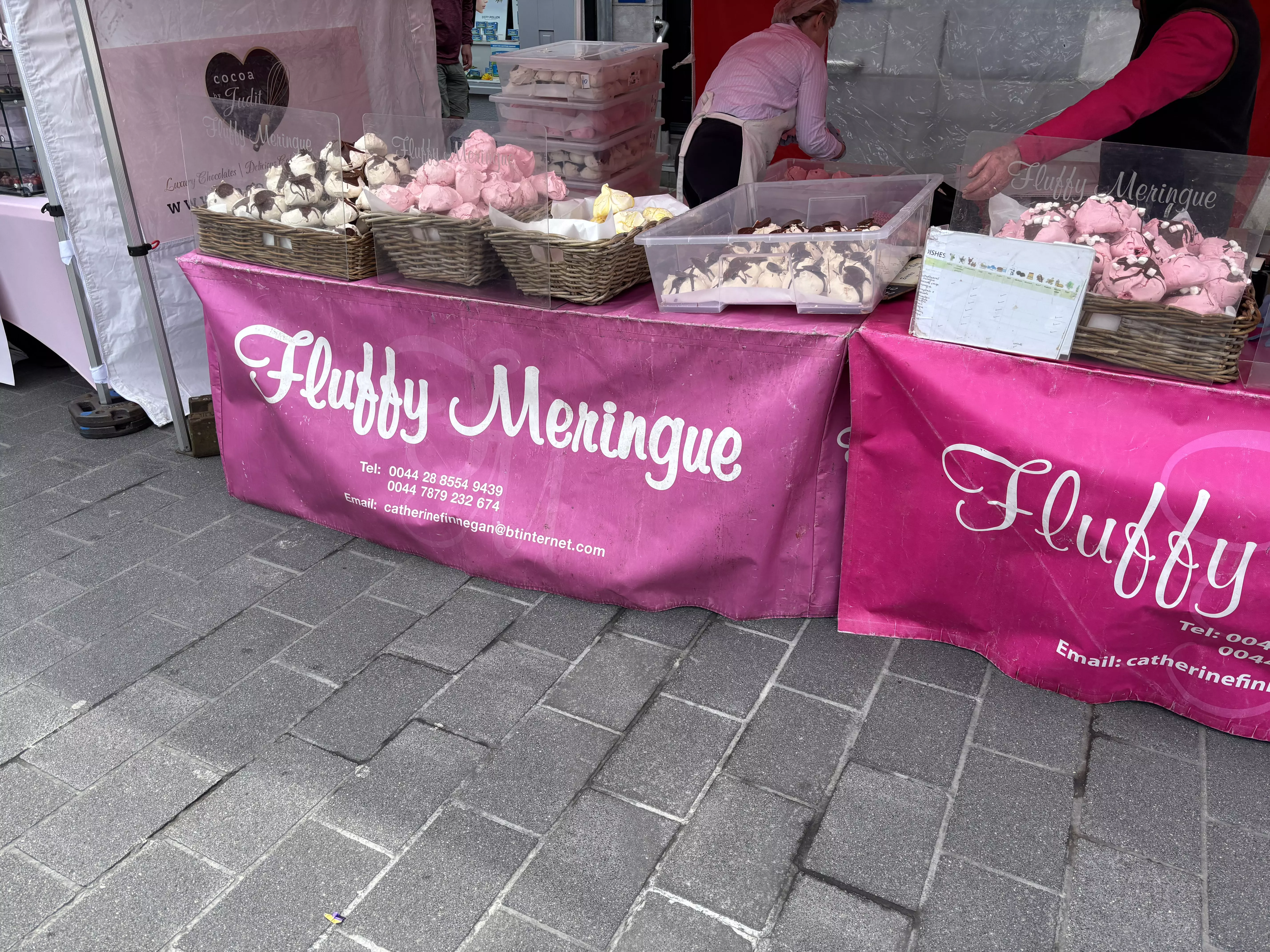 More incredible food stalls, this time in Grattan Square