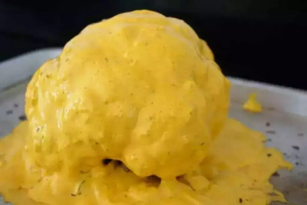 Whole Roasted Cauliflower With Turmeric 