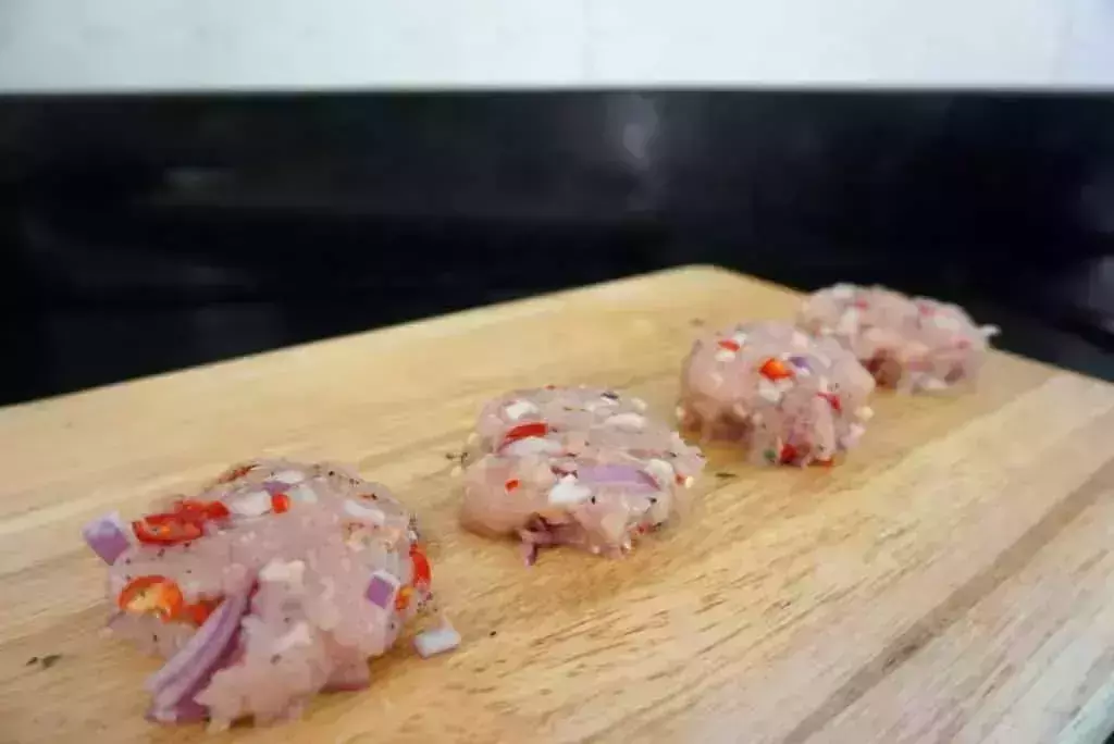 Chicken Zingy turkey burgers