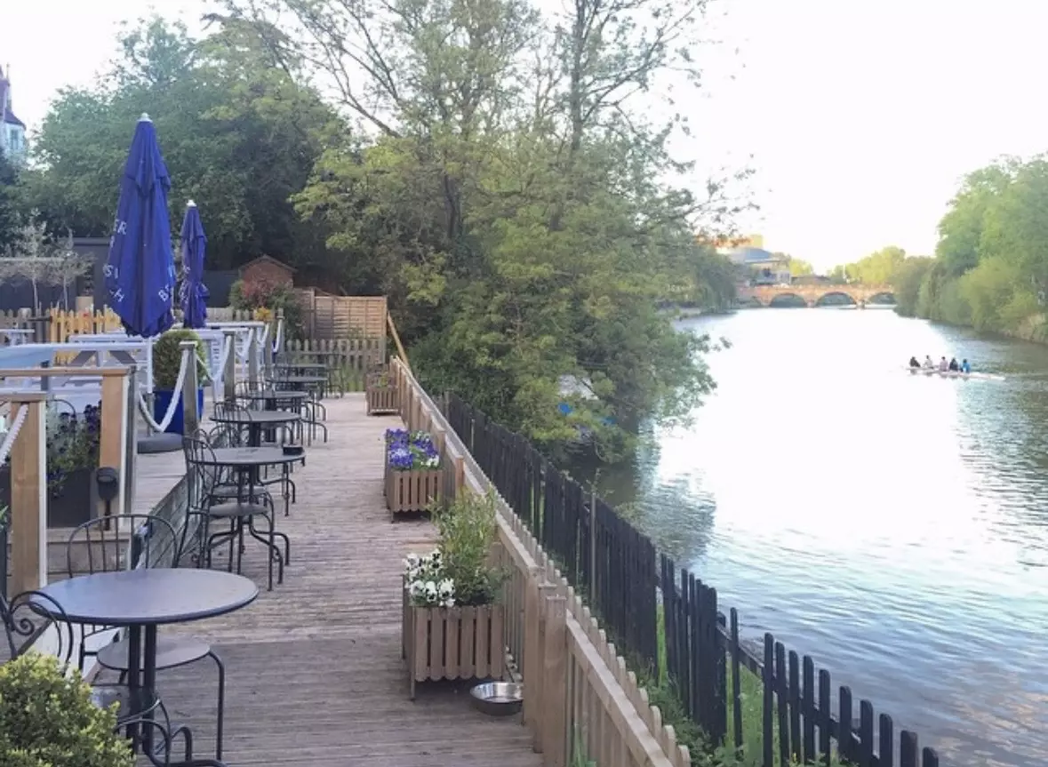 One of Shropshire's best beer gardens.