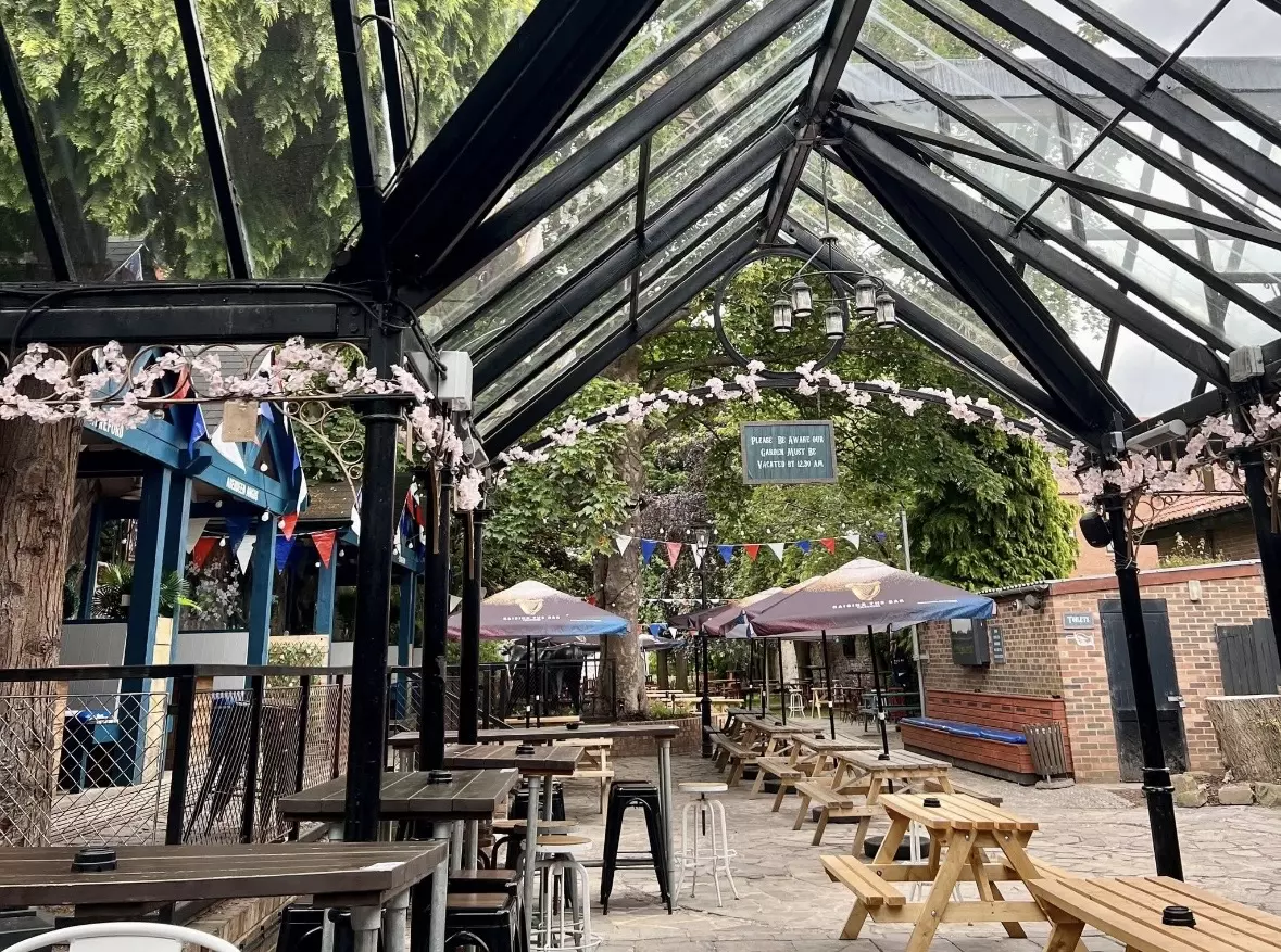 The Black Bull, Yarm, is the UK's best beer garden.