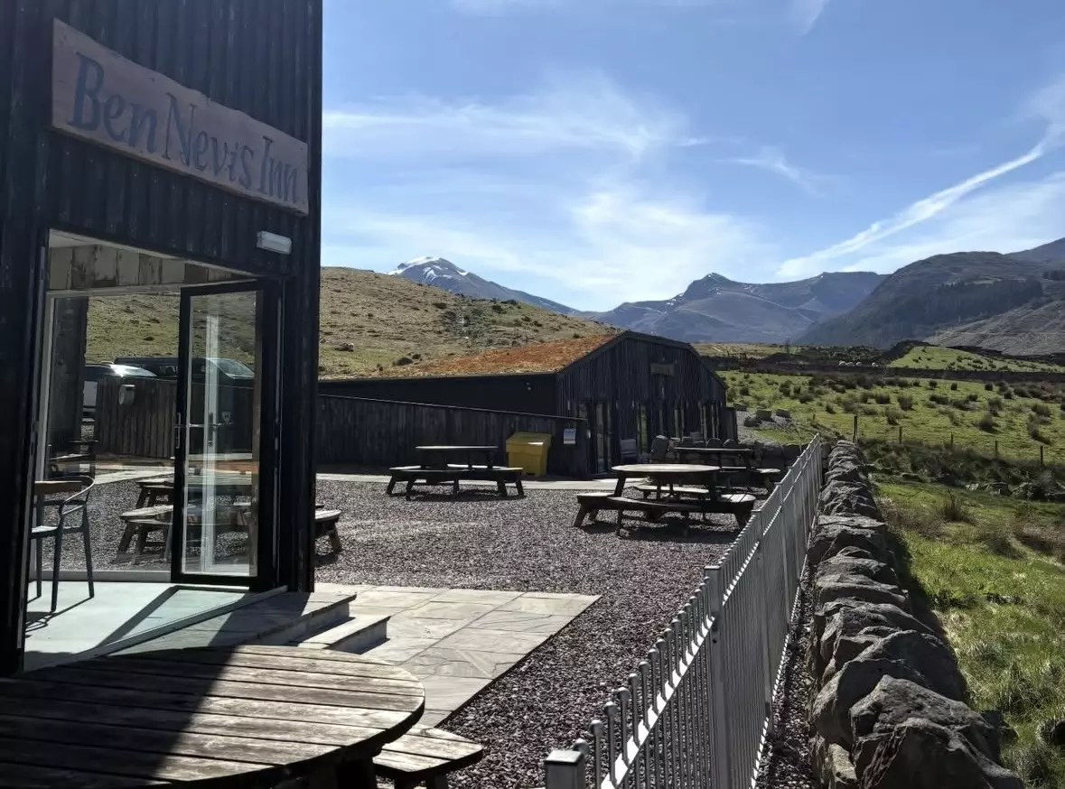 The Ben Nevis Inn has some of Scotland's best views.