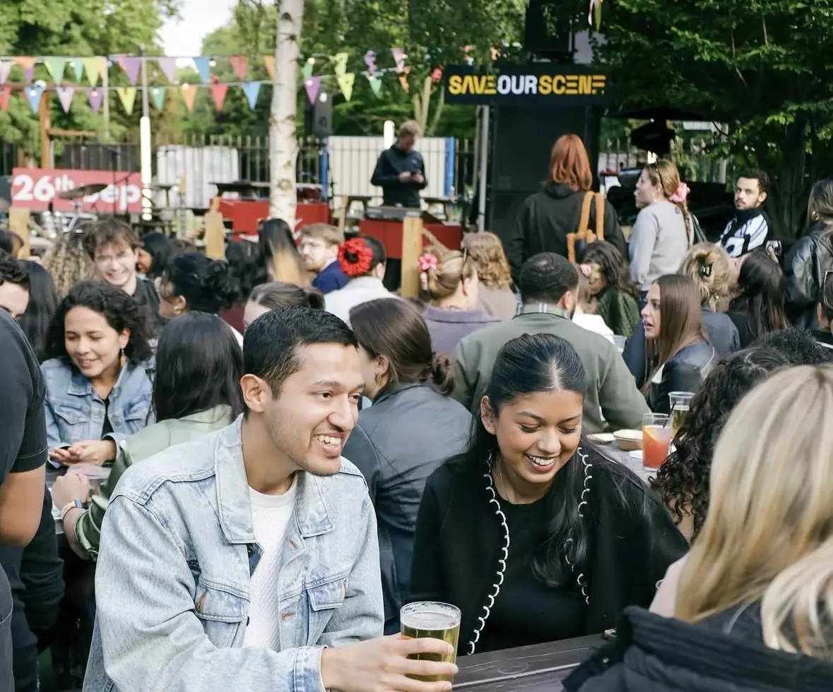 A Central London delight, the People's Park Tavern in Hackney.