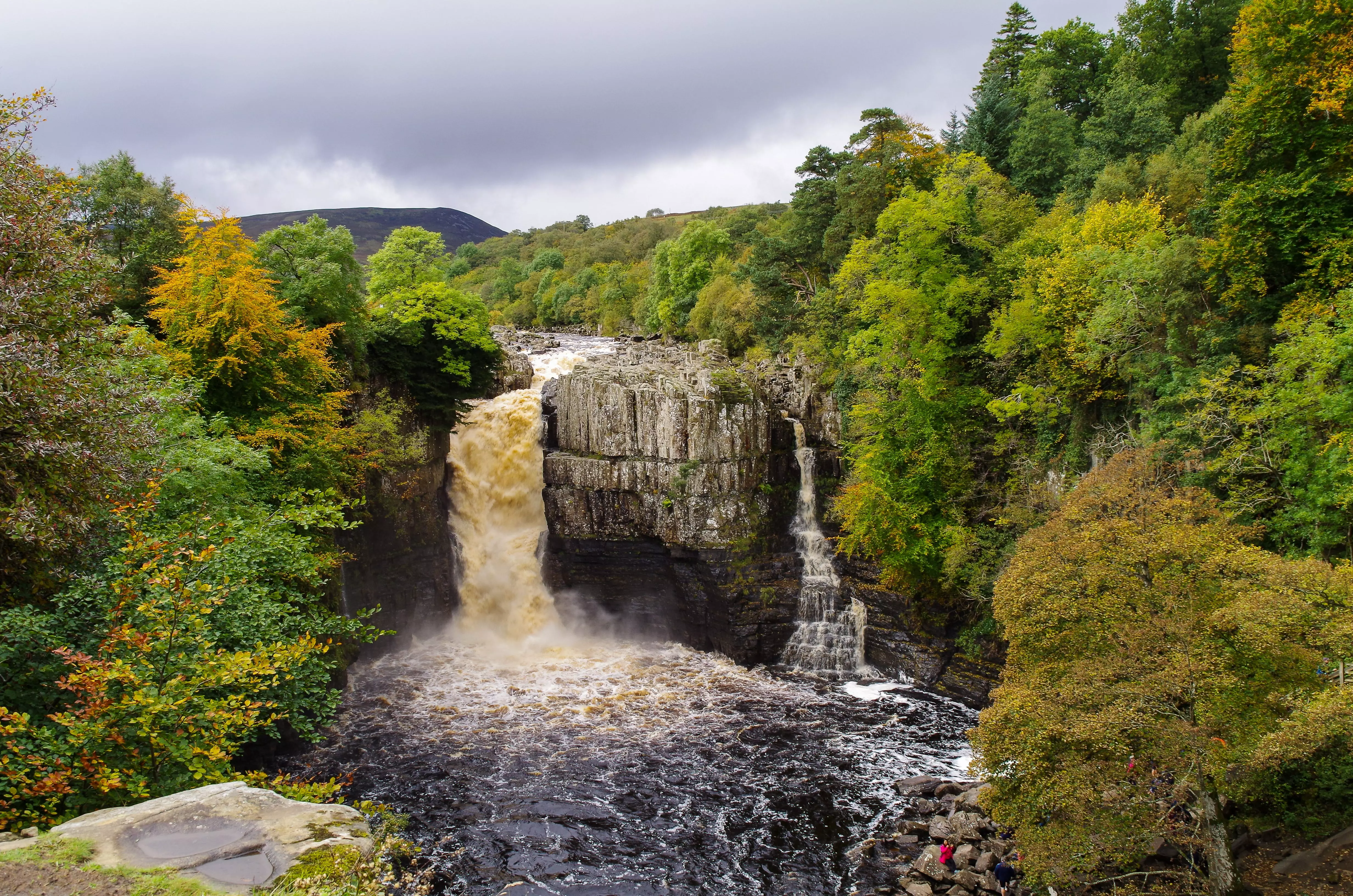 High Force Waterfall is one of the most recognisable waterfalls in the UK.