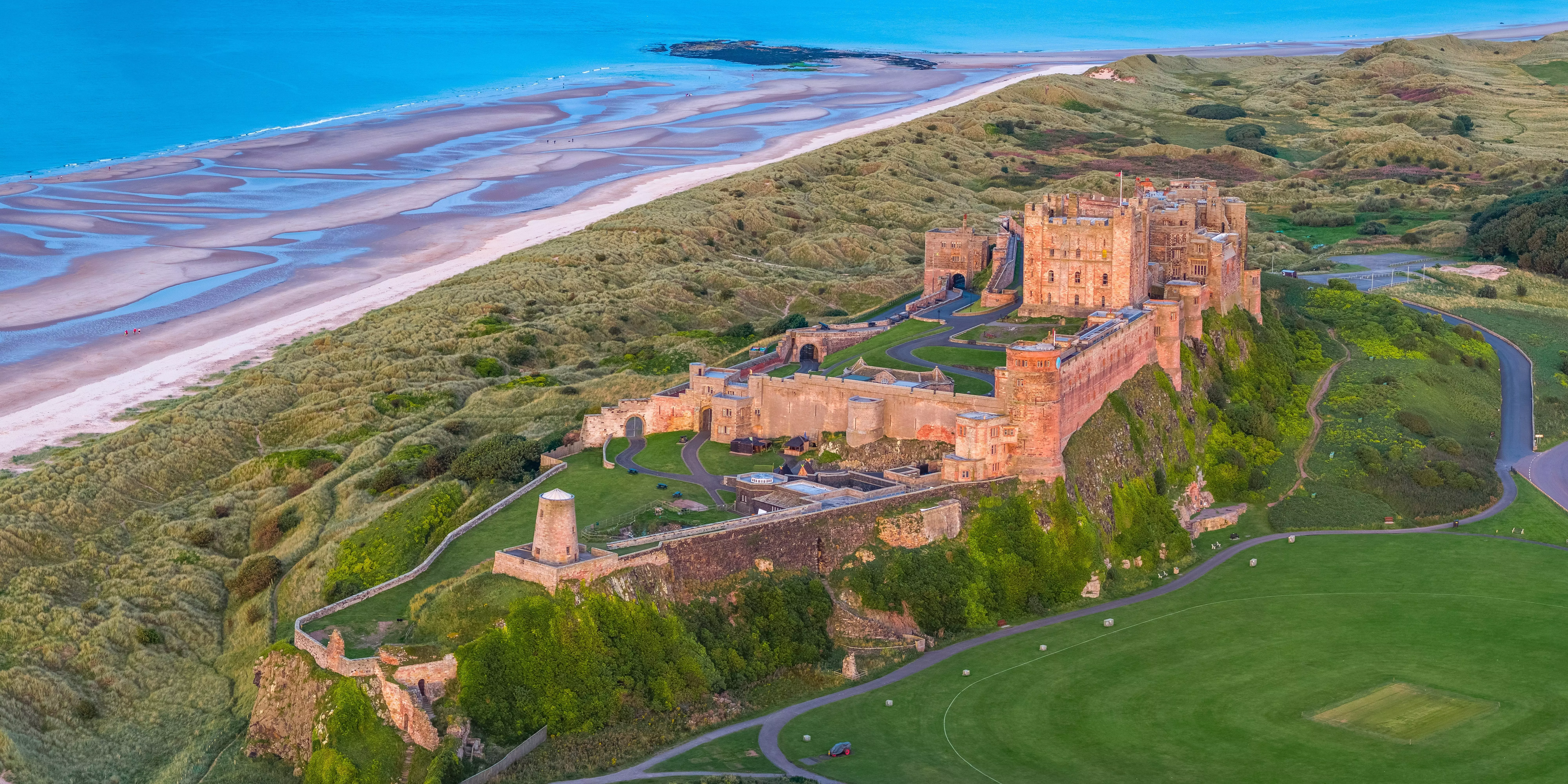 Bamburgh is one of the most iconic towns in Northumberland, and one of the UK's most beautiful places.