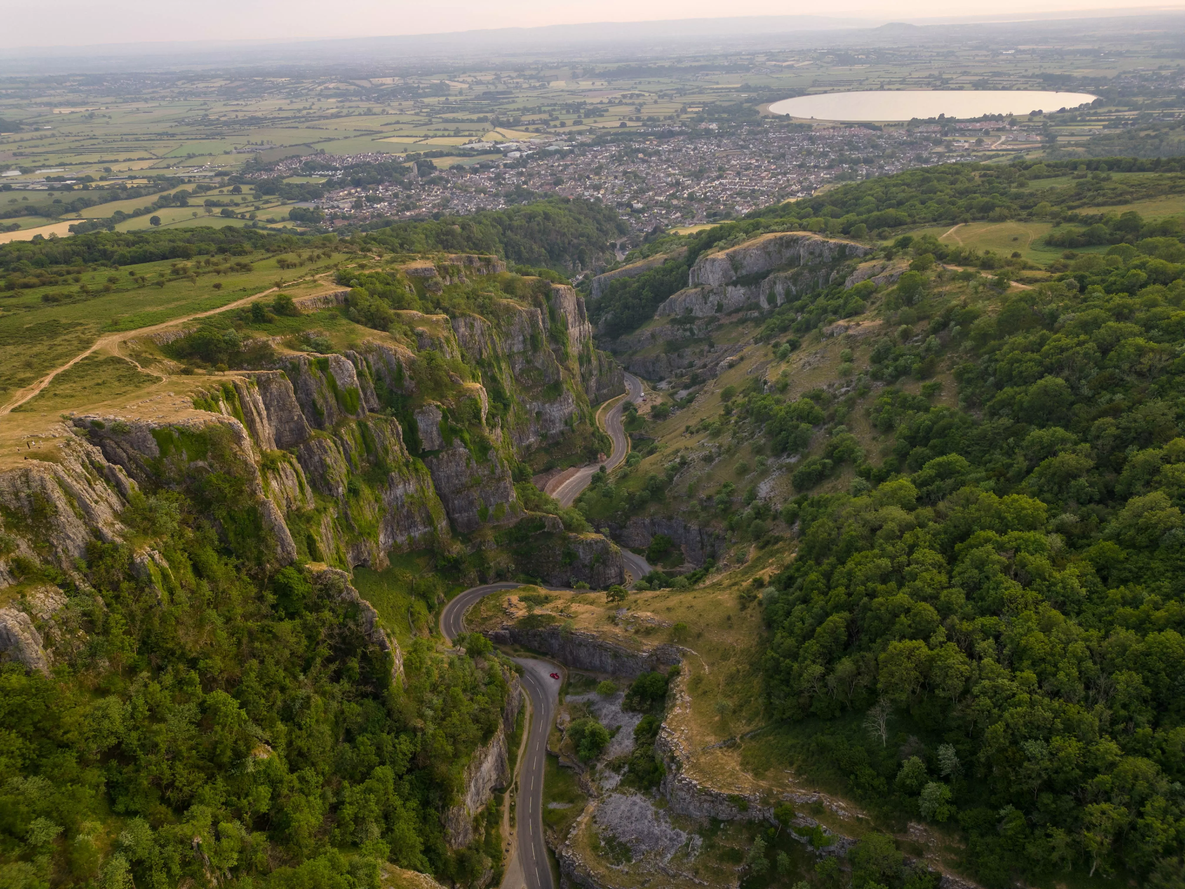 Cheddar Gorge is one of the UK's most incredible spots, perfect for a road trip.