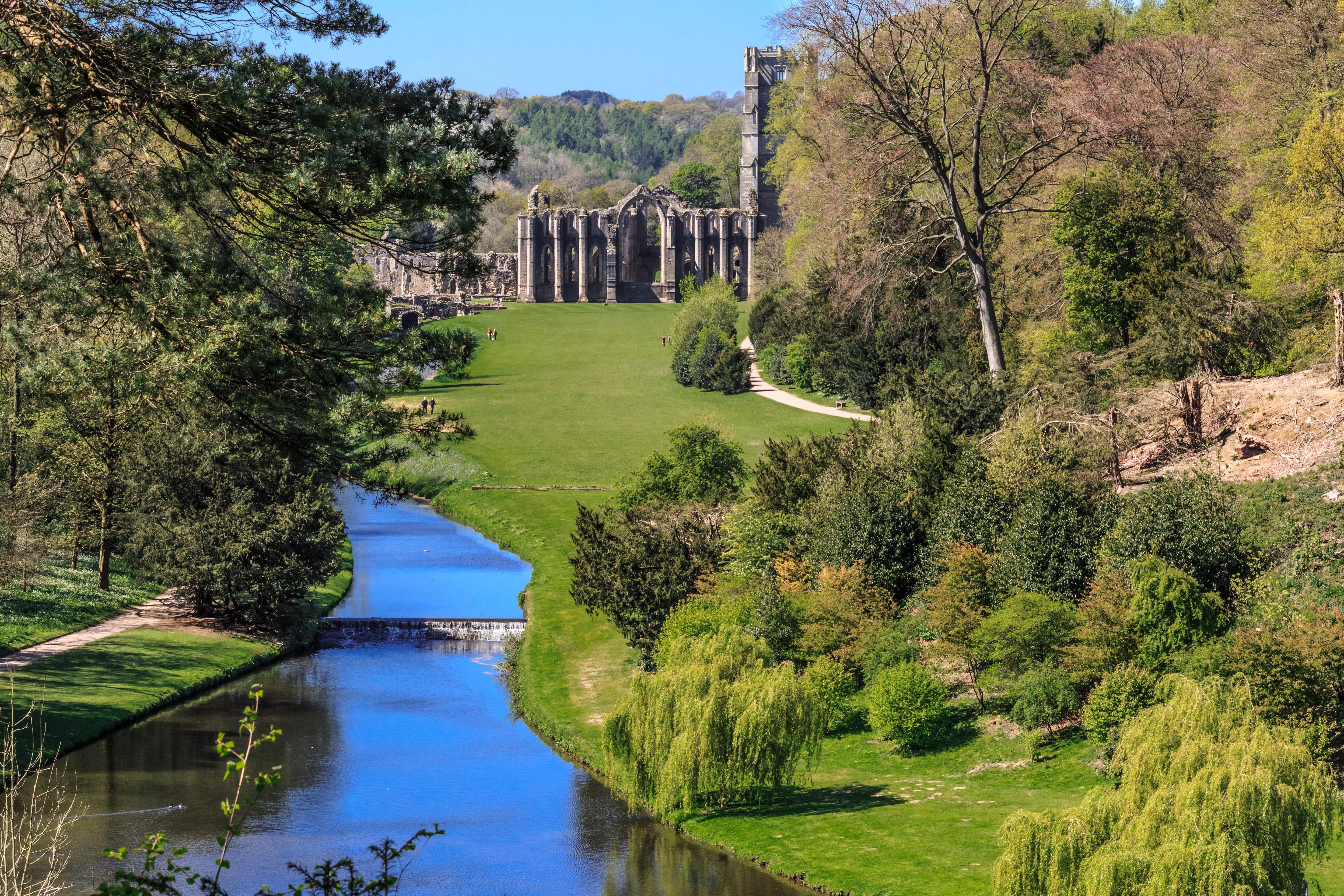 Fountains Abbey is one of England's most beautiful destinations.