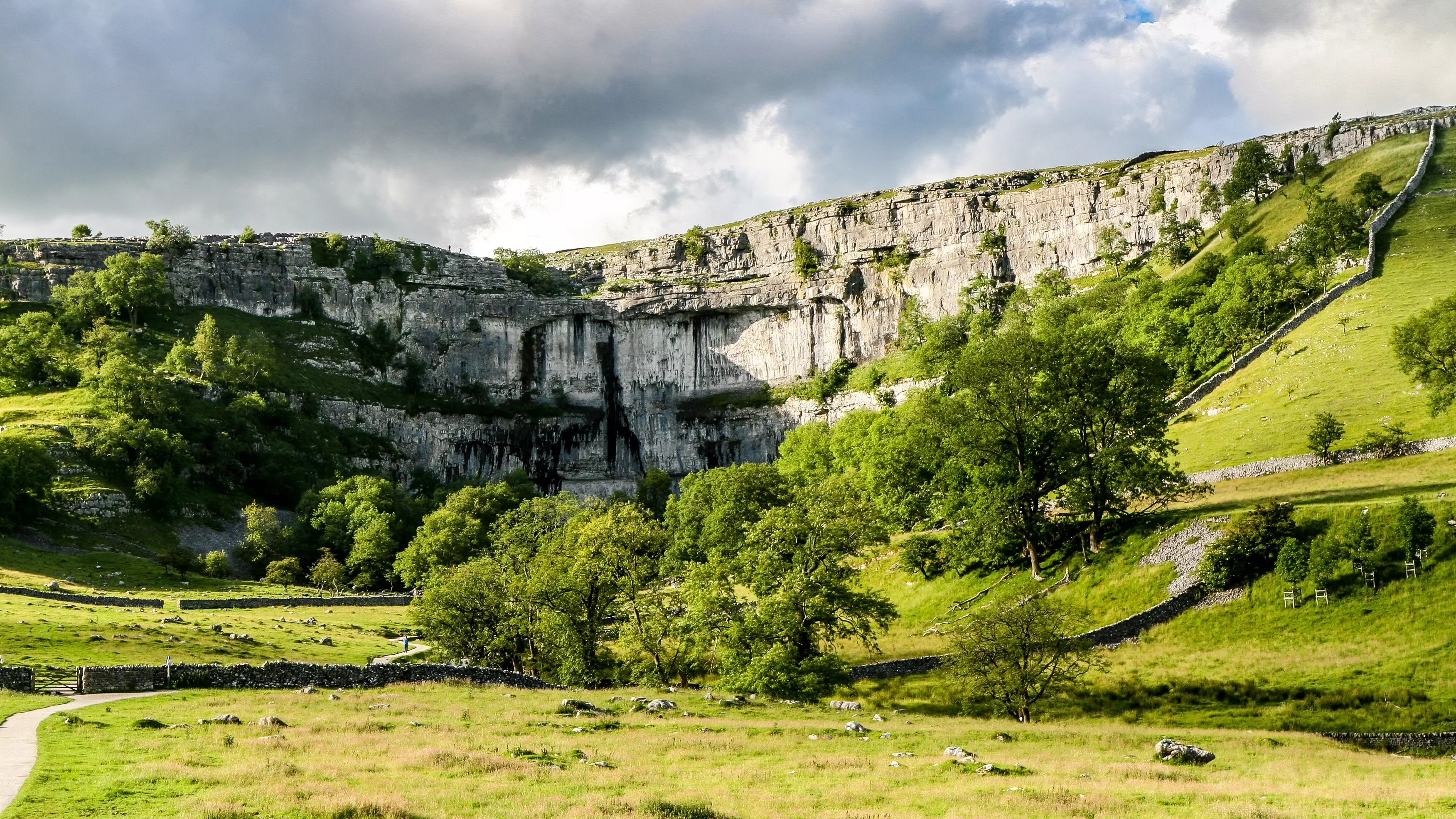 Malham Cove is one of the finest bits of natural scenery in the UK.