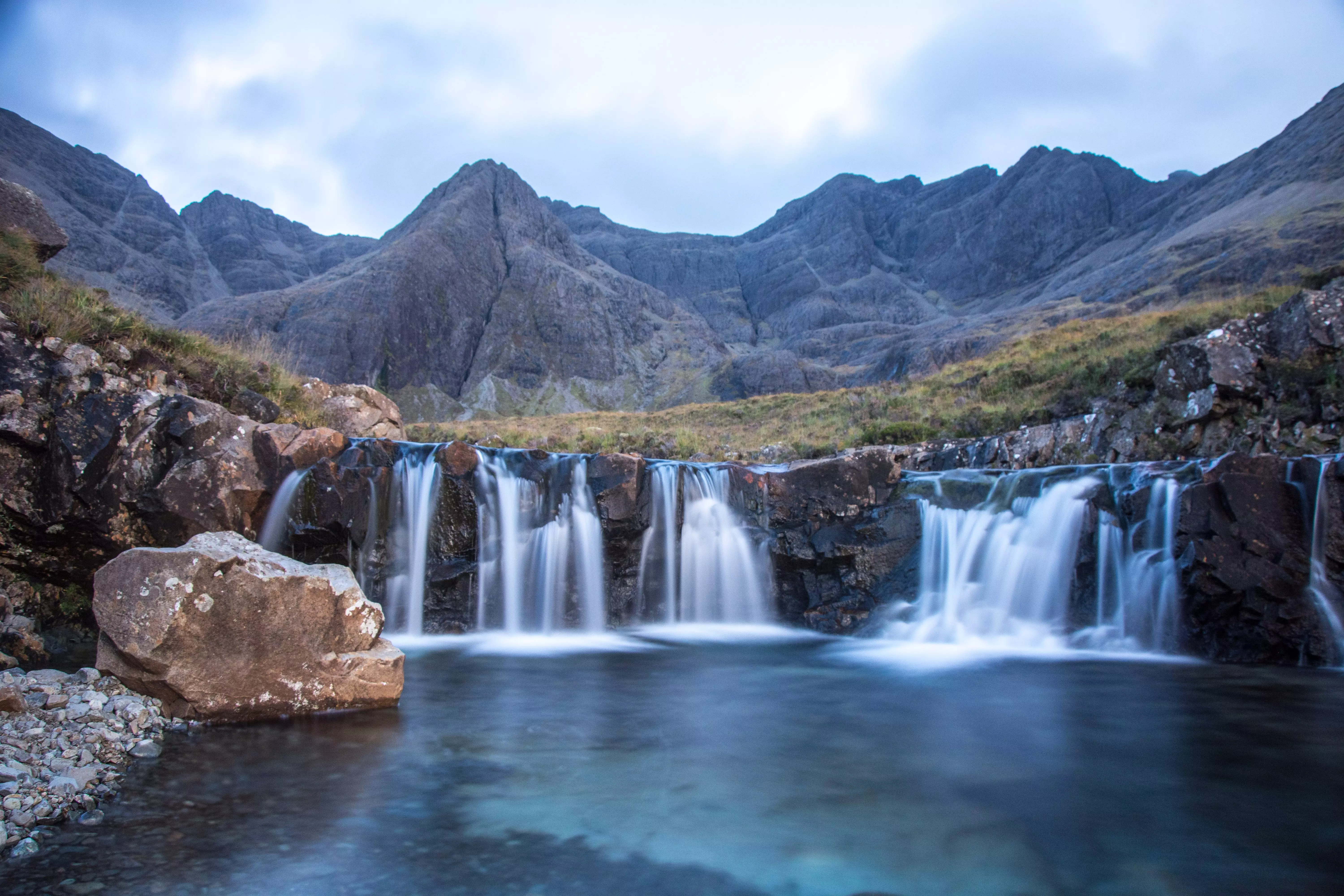 The Fairy Pools on the Isle of Skye hold a certain element of traditional Scottish magical charm.