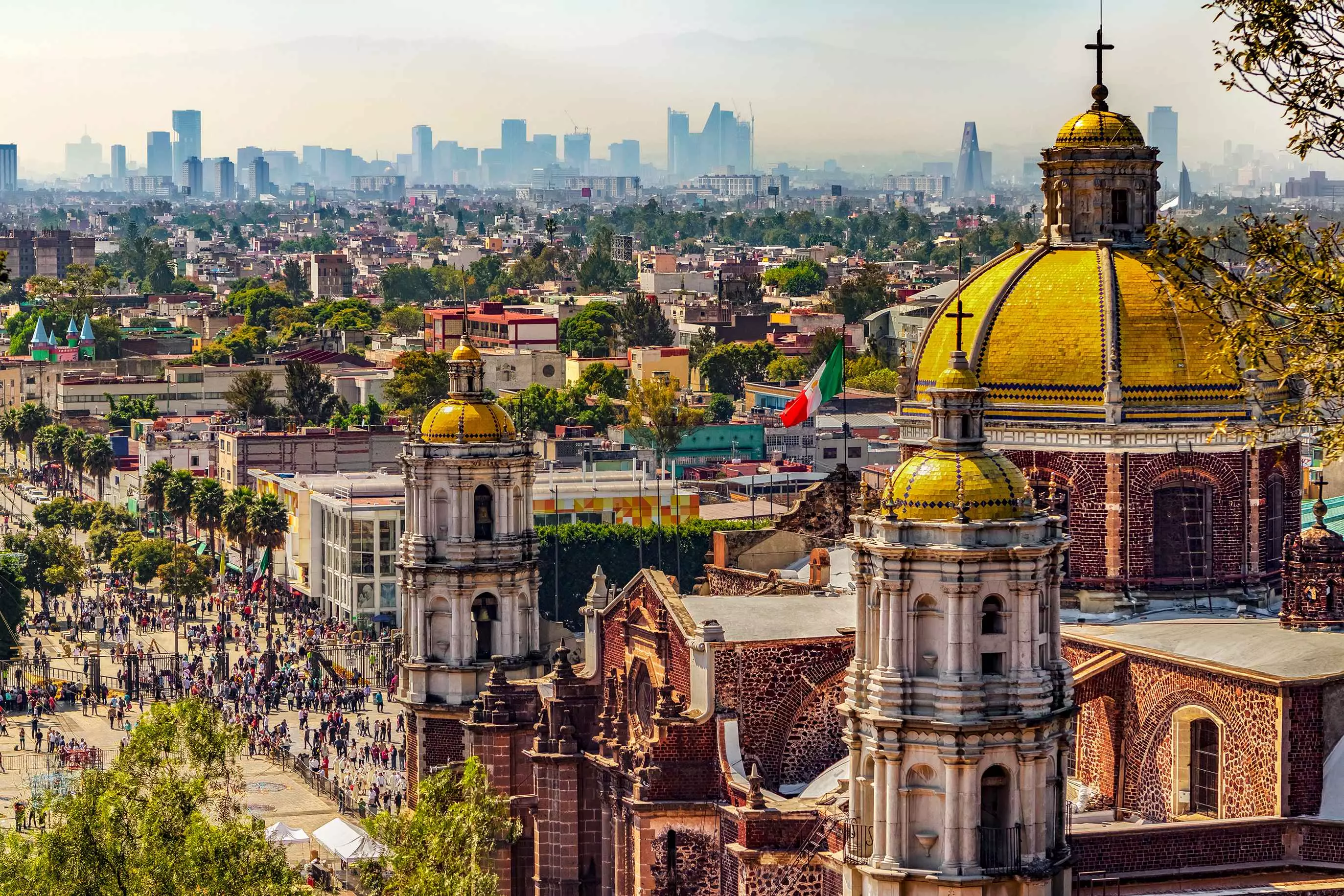 Cityscape of Mexico City