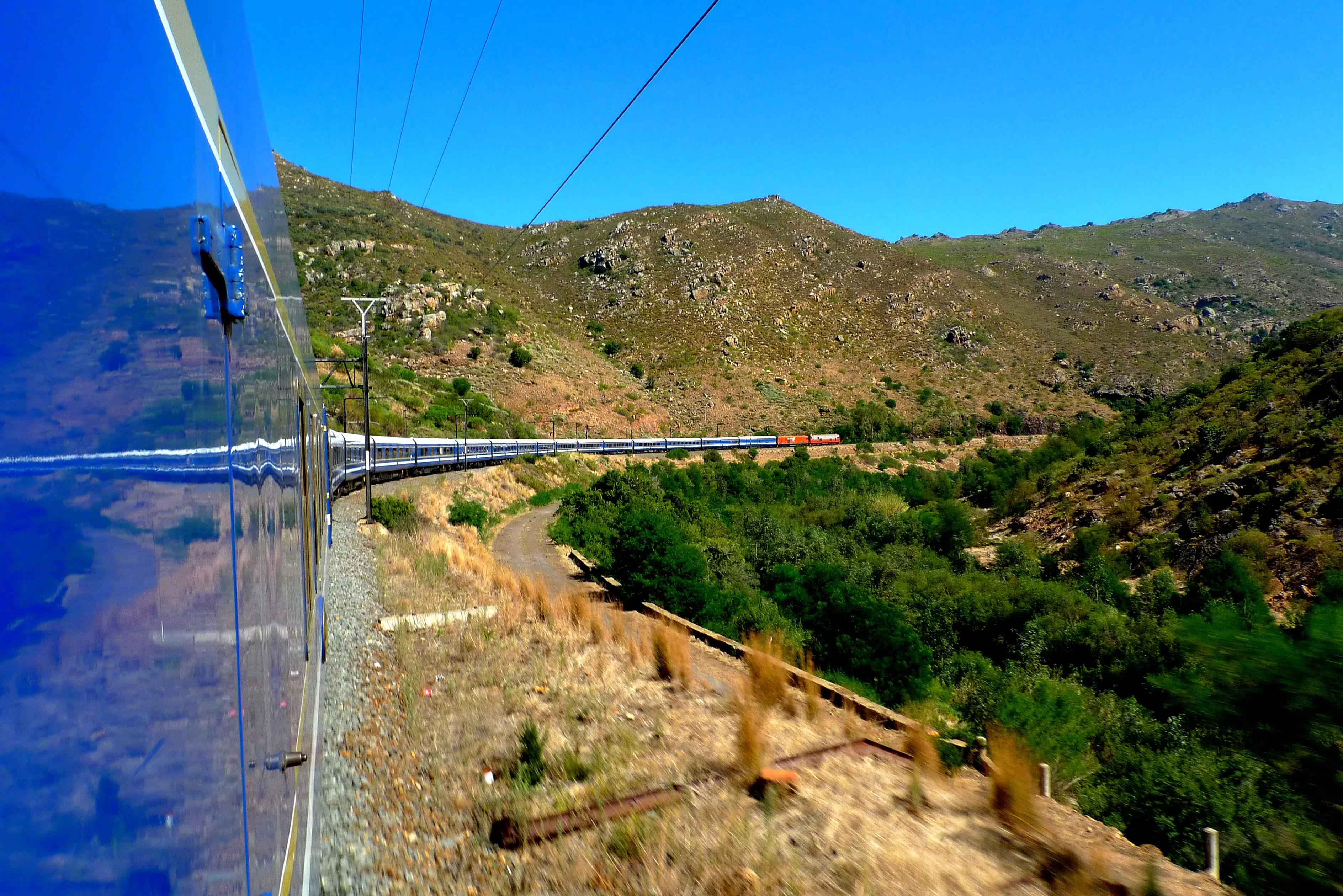Head out into the South African wilderness via train on this luxury journey.