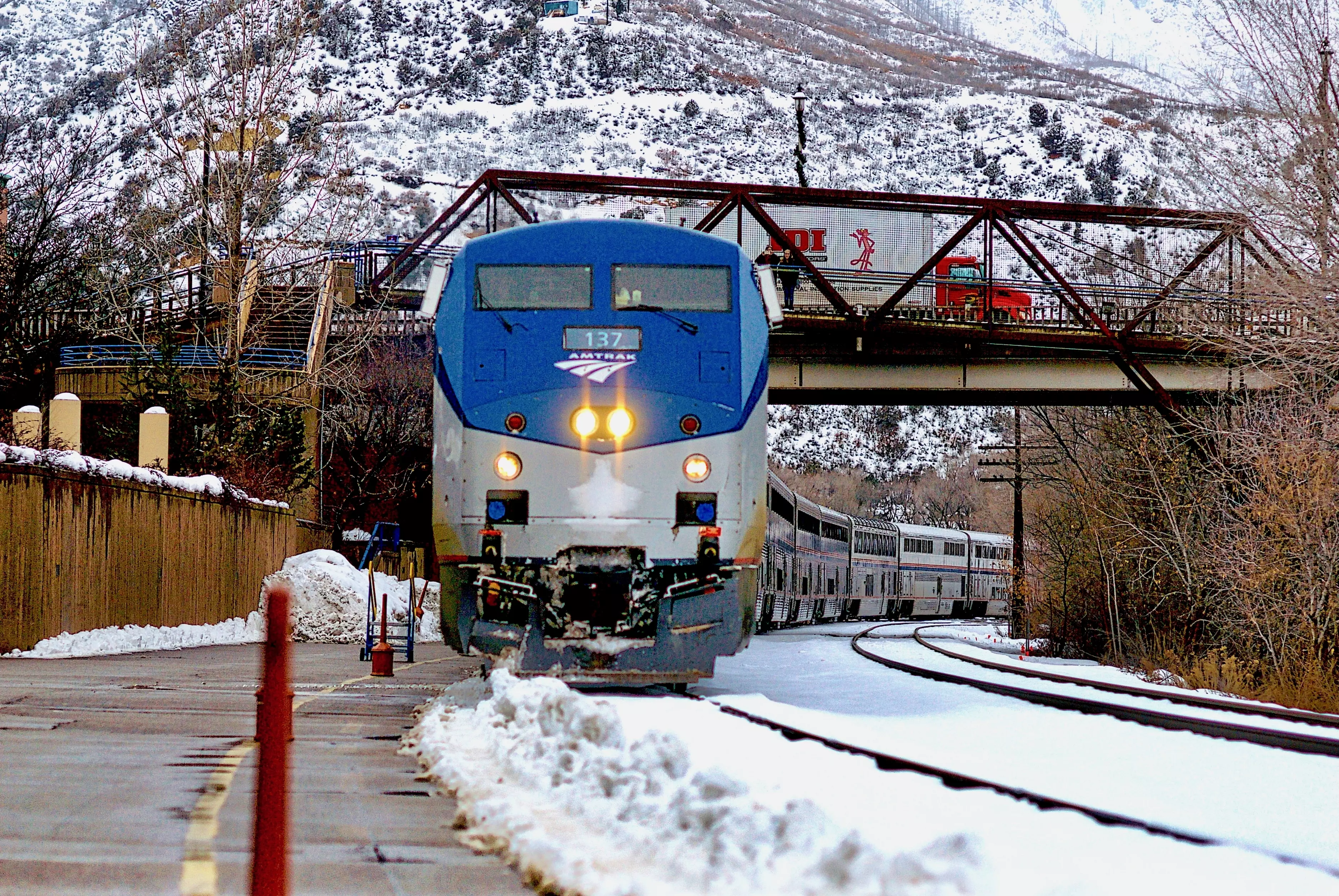 The California Zephyr showcases the best of the 'Wild West' route of the USA.